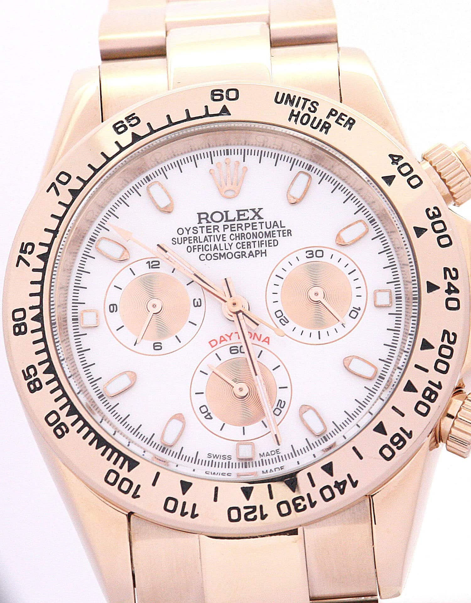 Rolex Daytona White Dial 116505 Mens 40MM