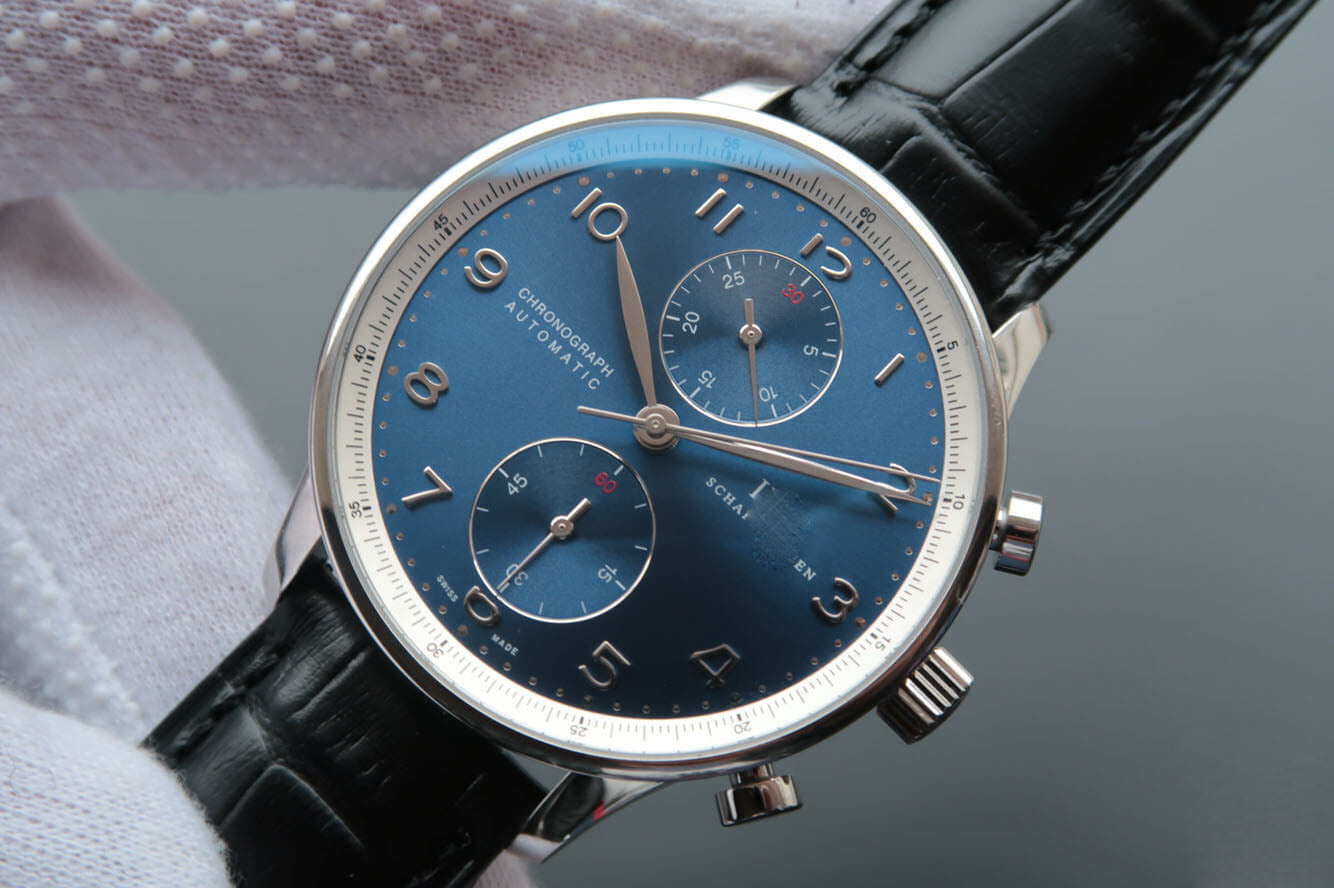 PORTUGIESER IW371432 ZF FACTORY STAINLESS STEEL BEZEL