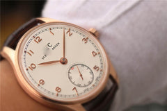 PORTUGUESE IW545409 ZF FACTORY BROWN STRAP