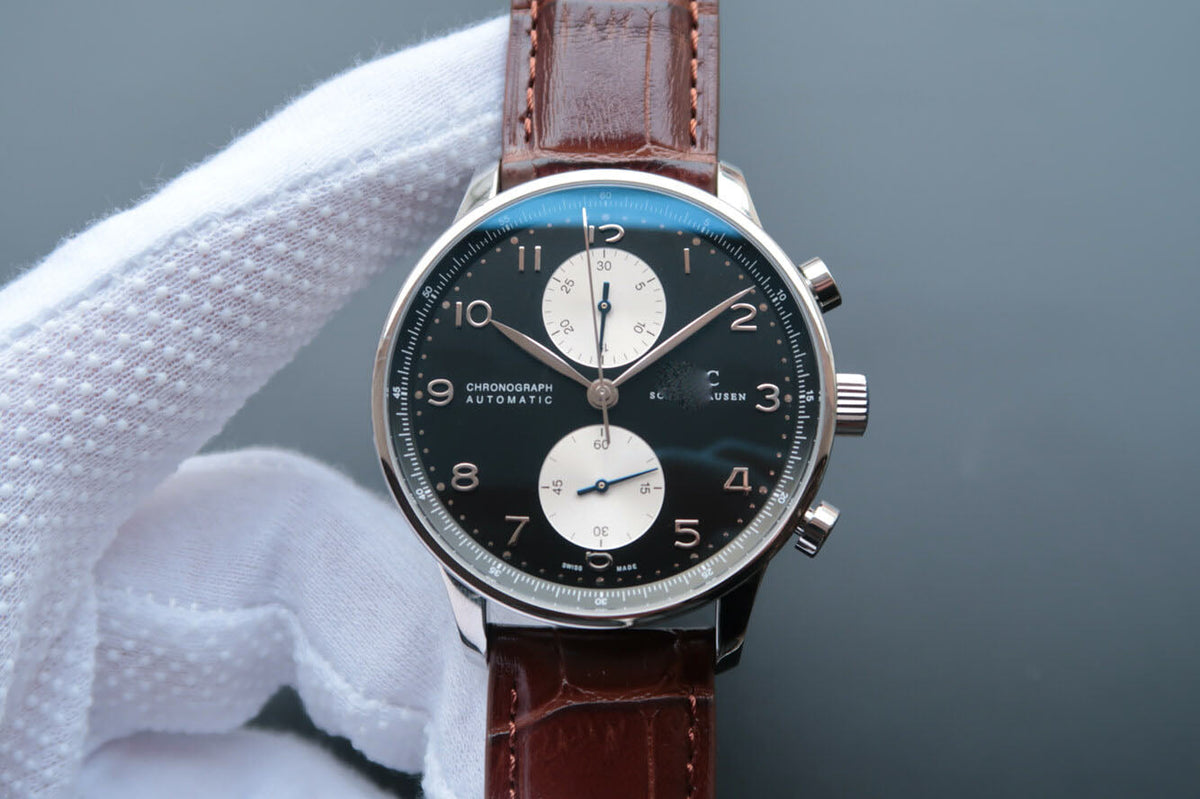 PORTUGIESER IW371404 ZF FACTORY BROWN STRAP