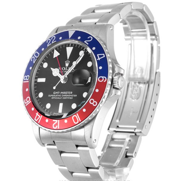 Rolex GMT Master Black 16700 (Pepsi) Mens 40MM