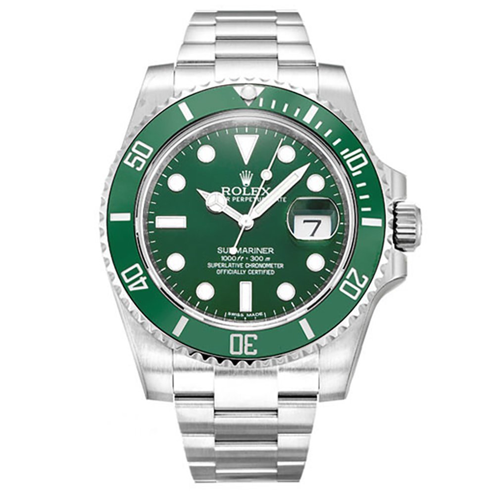 Rolex Submariner Green Dial 116610LV (Hulk) Mens 40MM