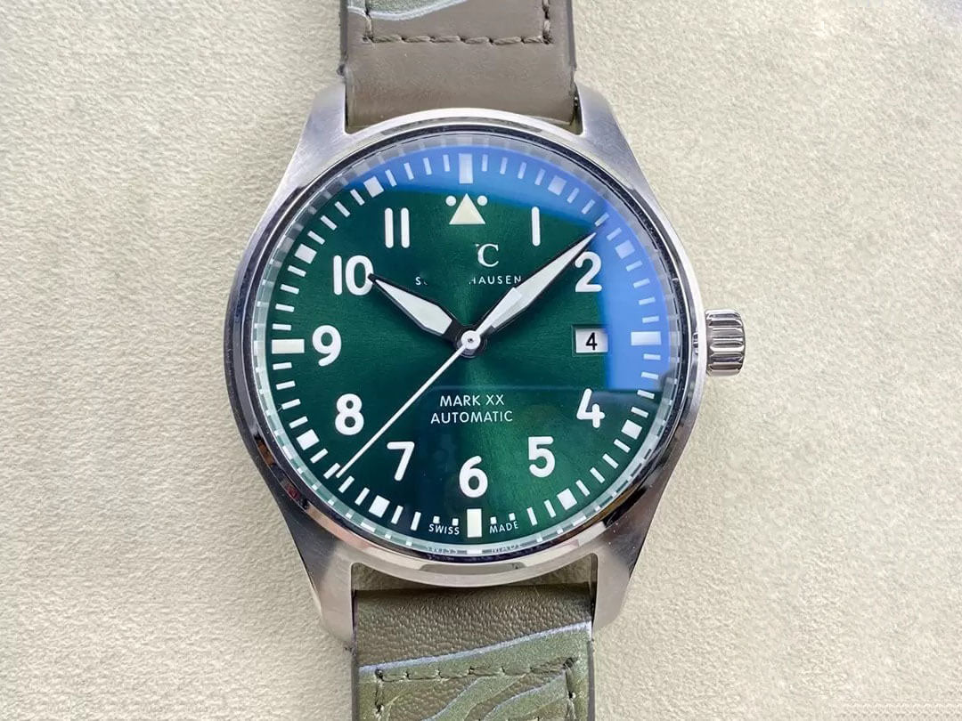 PILOT IW328205 M+ FACTORY GREY GREEN DIAL