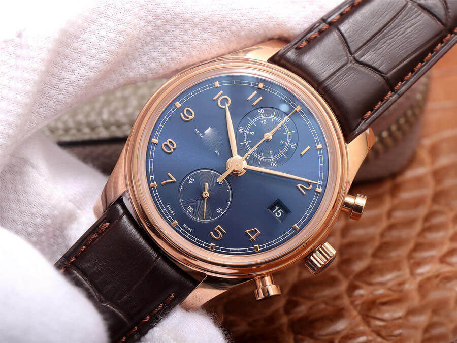 PORTUGIESER IW390305 ZF FACTORY BROWN STRAP