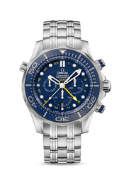 Seamaster Steel Chronograph Watch 212.30.44.52.03.001